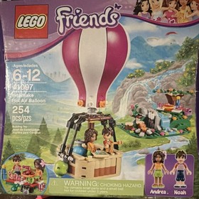 LEGO Friends Heartlake Hot Air Balloon 41097, 254 Pieces, Andrea & Noah