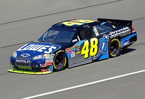 Jimmie Johnson #48 Lowe's NASCAR 13x19 Poster Gloss Photo Print L12NL Cover