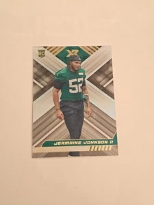 2022 Panini XR #/75 Jermaine Johnson II #173 Rookie RC In Toploader Jets - Picture 1 of 5