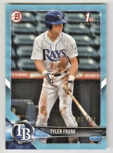 Bowman Draft Sky Blue Tyler Frank BD-156 384/499 Ray 2018 - Imagen 1 de 2