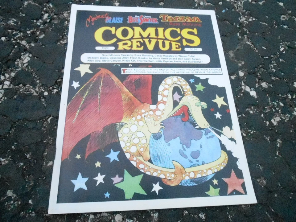 #229 COMICS REVUE vintage comic strip magazine (UNREAD - NO LABEL ) - Image 1 of 1