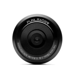 FUNLEADER 18mm F8 Full Frame Pancake Lens for Sony E Fuji X  EOS R Nikon Z Leica - Picture 1 of 2