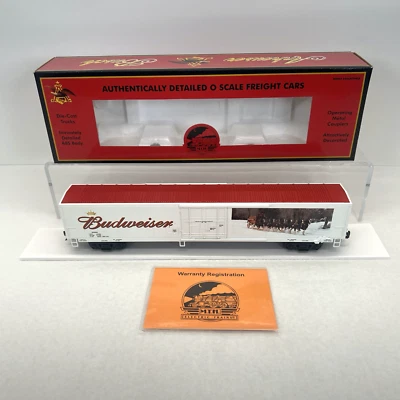 MTH Premier 20-94127 Anheuser Busch Budweiser 60’ Beer Reefer O NEW #562008 - Image 1 of 4