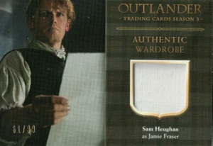 Outlander Season 3, Sam Heughan ‘Jamie Fraser’ Wardrobe Card M24 #61/99 - Picture 1 of 2