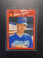1990 Donruss - 5000 K's on Front and Back #659 Nolan Ryan