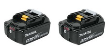  (2) NEW Makita LED GAUGE BL1850b 18V GENUINE Battery 5.0 AH 18 Volt 