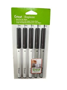 Cricut Explore Set Multi Penna Nera Calligrafia Scrivi Disegno a Base Acqua Senza Acidi - Foto 1 di 6