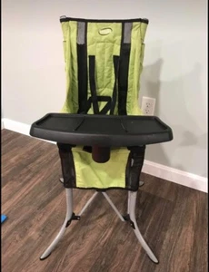 Evenflo Babygo Travel Highchair Green - Picture 1 of 2
