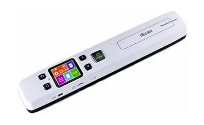 WiFi Portable Handheld Color Photo Scanner for A4 Documents,Business Card,Boo... - Image 1 of 4