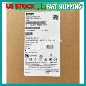 Nuevo Siemens 6SL3 210-1KE13-2UF2 SINAMICS 6SL3210-1KE13-2UF2 Envío rápido - Imagen 1 de 1
