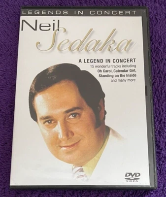 Neil Sedaka: Legends In Concert DVD - Cert E FREE UK P&P - Image 1 of 3