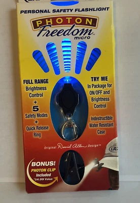 Photon Freedom MICRO Personal Safety Flashlight, Blue Beam Color - Image 1 of 4