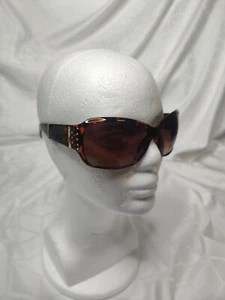 Vintage Joan Rivers Sunglasses with Hard Shell Case & Rhinestones Tortoise Shell - Picture 1 of 5