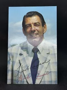 Herb Carneal Twice Signed Photo Postcard JSA LOA Minnesota Twins Broadcaster HOF - Picture 1 of 3