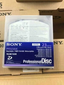 Sony XDCAM 23GB (10 PACK) HD PFD23A Rewritable Professional Disc Cartridge - NEW - Afbeelding 1 van 5