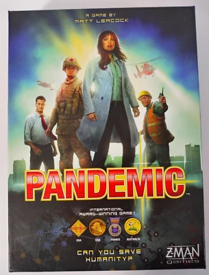 Z-Man Games Pandemic  Board Game - Image 1 of 4