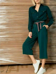 Edas pantalone elegante cintura donna FUMBRO pantaloni corto taglie forti comodo - Picture 1 of 3