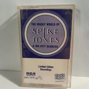 The Wacky World Of Spike Jones & His City Slickers Cassette Tape 1982 Vintage - Picture 1 of 2