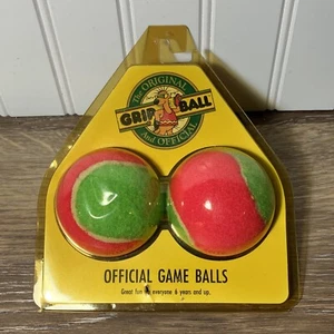 Vintage 1991 M.A.I. The Original And Official Grip Ball Gripball Sealed Balls - Picture 1 of 4