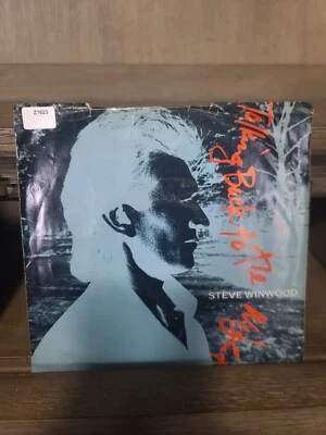 45 RPM 7" Record Steve Winwood Talking Back To The Night 1982  7-28122 VG Foto 1 de 4