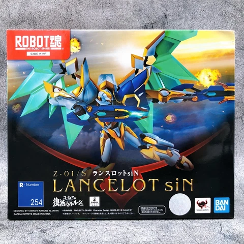 Code Geass Z-01/S LANCELOT siN ROBOT SPIRITS SIDE KMF BANDAI Figure Sealed New Cover