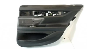 BMW OEM Door trim leather Dakota right rear (schwarz) 7448224 7' G11 G493506 - Picture 1 of 7