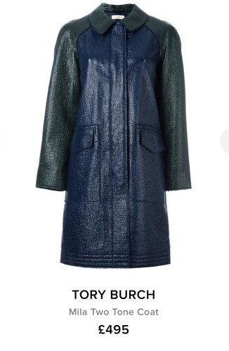 Cappotto Tory Burch Mila taglia 10 us ma intime ottimeioni