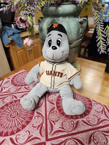 San Francisco Giants Plushie Seal Pup "Lou Seal"-SKU BR1 Cover