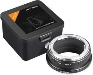 Adaptador de montaje de lente K&F concepto para lente Nikon F a cámara de montaje Canon EOS R - Imagen 1 de 6
