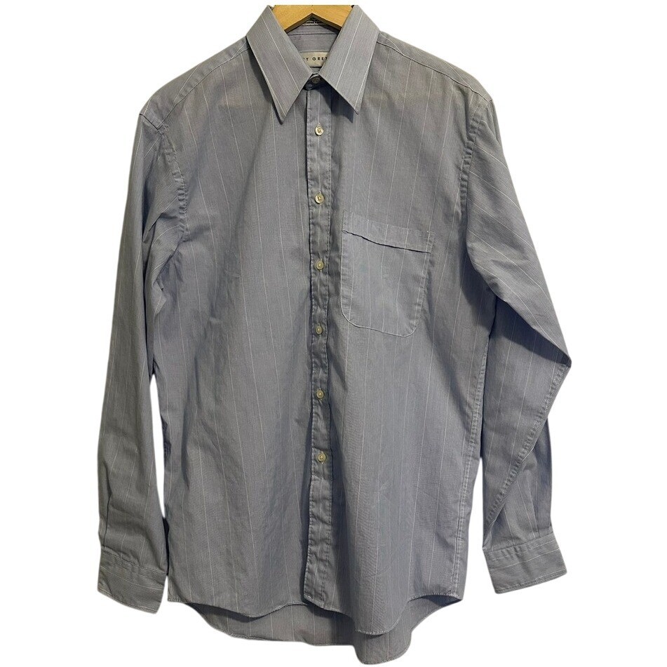 トップス HENRY GRETHEL L/S silk shirt HENRY GRETHEL] Vintage Big Silhouette S/S Open Collar Silk