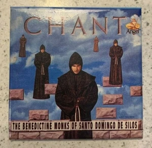 Vintage Chant Benedictine Monks CD pin back - Picture 1 of 2