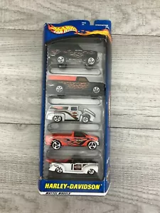 Vintage 2000 Gift Pack Hot Wheels Harley Davidson Mattel Wheels NEW - Picture 1 of 6