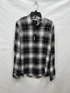 Rails Shirt Mens Large Multicolor Plaid Long Sleeve Rayon Blend Pocket NWT - Picture 1 of 16