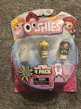 Ooshies Disney Princess 4 Pack Series 1 Brand New