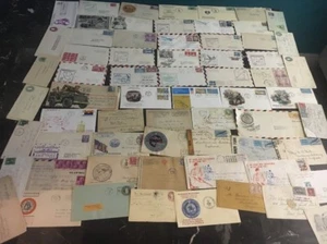 Awesome 64 US First Flight Patriotic First Day Vintage Cover Lot - Picture 1 of 12