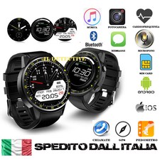 F1 SMARTWATCH OROLOGIO SPORTIVO TELEFONO GPS SIM SD BLUETOOTH ANDROID IOS