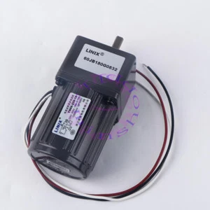 Neu 1 Stück LINIX Getriebe Reduziermotor YN60-220-10 60JB180G0832 = 60JB180G08 - Bild 1 von 1