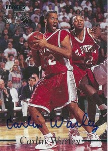 1995 Classic Carlin Warley    #NNO - Autograph