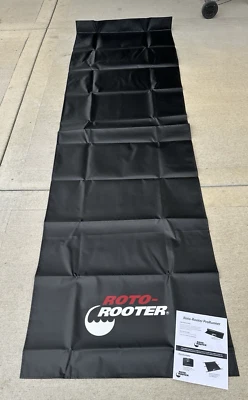 NEW Roto-Rooter Floor Runner Construction Mat for Traffic Areas Mat 10' x 34.5" - Image 1 of 3