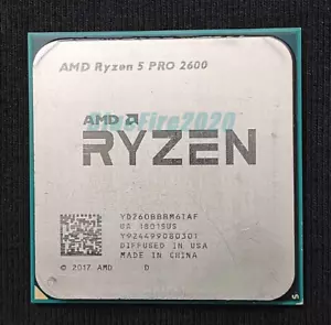 AMD Ryzen 5 Pro 2600 3.4 GHz Six-Core Twelve-Core CPU Processor R5 Pro 2600 - Picture 1 of 2