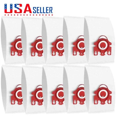 3D Airclean FJM Vacuum Cleaner Bag Replacement for Miele S4 S6 Series 10 Pack - Image 1 of 4