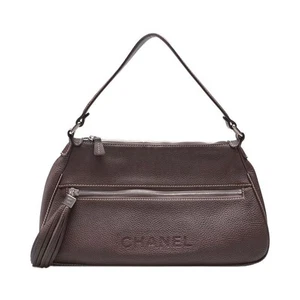 Chanel Brown Calfskin Tassel Hobo Women's Shoulder Bag - Picture 1 of 13