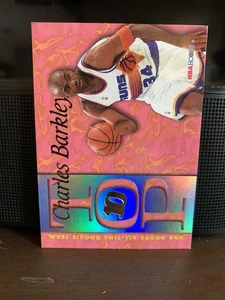 CHARLES BARKLEY 1995 NBA Hoops All-Time Rookie Team Top 10 #AR8 Phoenix Suns TNT - Picture 1 of 2