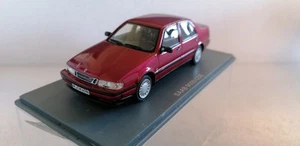 NEO 1/43 Scale model car. SAAB 9000 CDE. Ltd Ed 1/300. RED - Picture 1 of 17