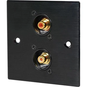 Wall Plate 2x Phono Socket  - Picture 1 of 4