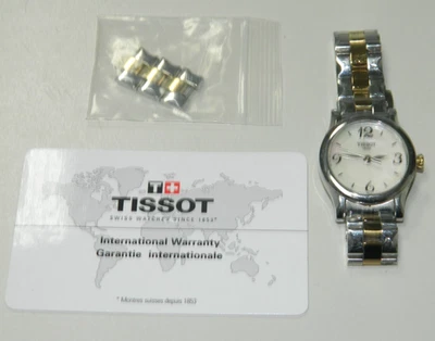 Tissot Quartz T028210A Mother Of Pearl Dial 2 Tone Stainless Ladies Watch - image 1 of 4