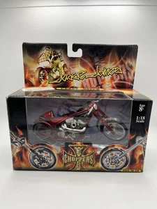 Jesse James West Coast Chopper JJ04-18-20 - Penny Saver Red- Die Cast 1:18 - Picture 1 of 11