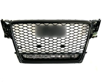 2009-2010-2011-2012 For Audi A4 S4 B8 RS4 Front bumper Honeycomb mesh Grille - Image 1 of 3
