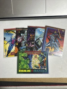 1993 SkyBox Marvel Masterpieces 6 Card Lot - Picture 1 of 7