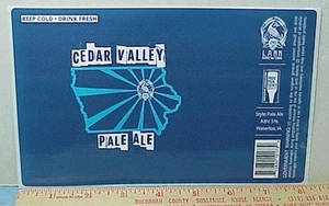 Lark Brewing Label #12 CEDAR VALLEY PALE ALE - AMERICAN ALE - Iowa - Bild 1 von 1